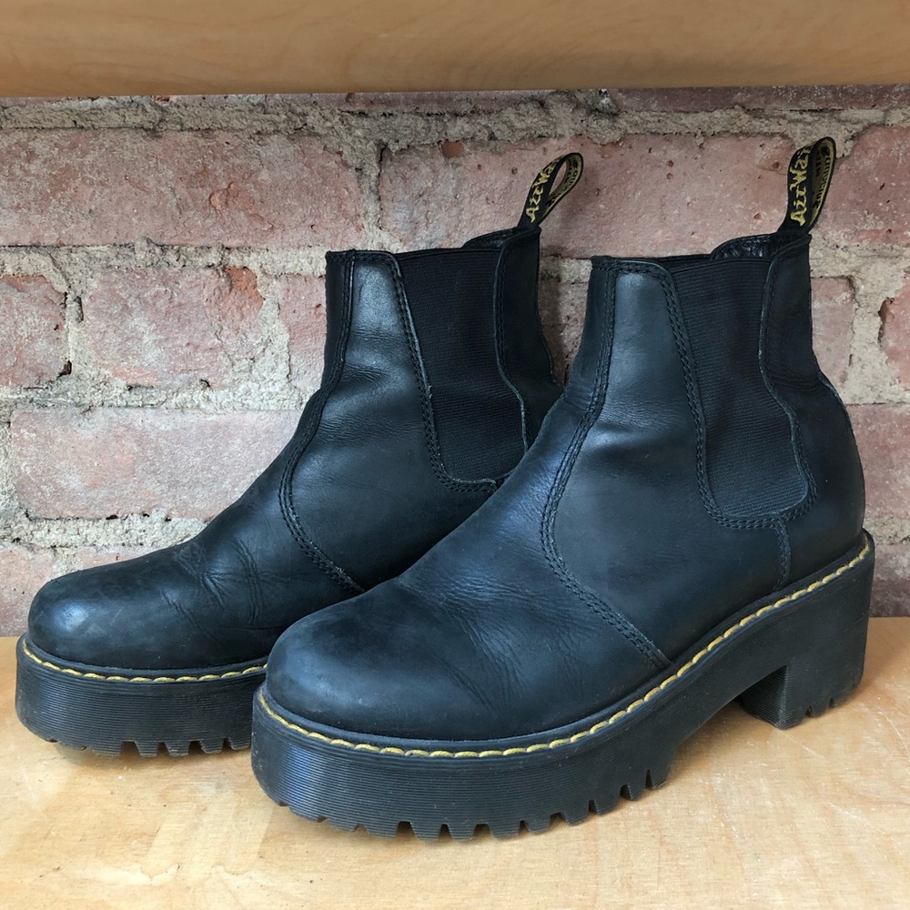 Dr Martens Rometty chunky platform Chelsea boot